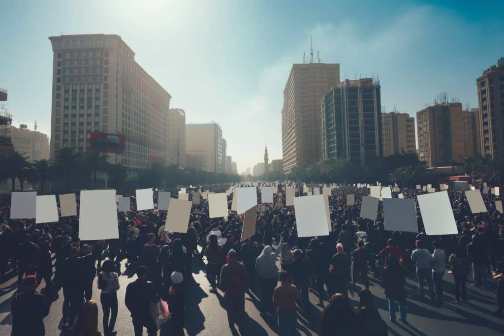 Demonstrations calling for transparency and fairness in elections