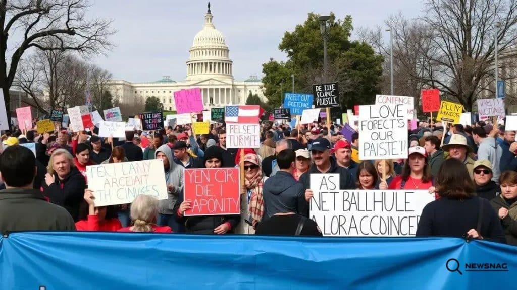 Large-scale protests and gatherings at Capitol Hill
