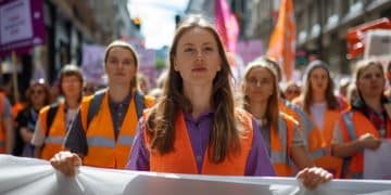 Rallies supporting workers and essential public services