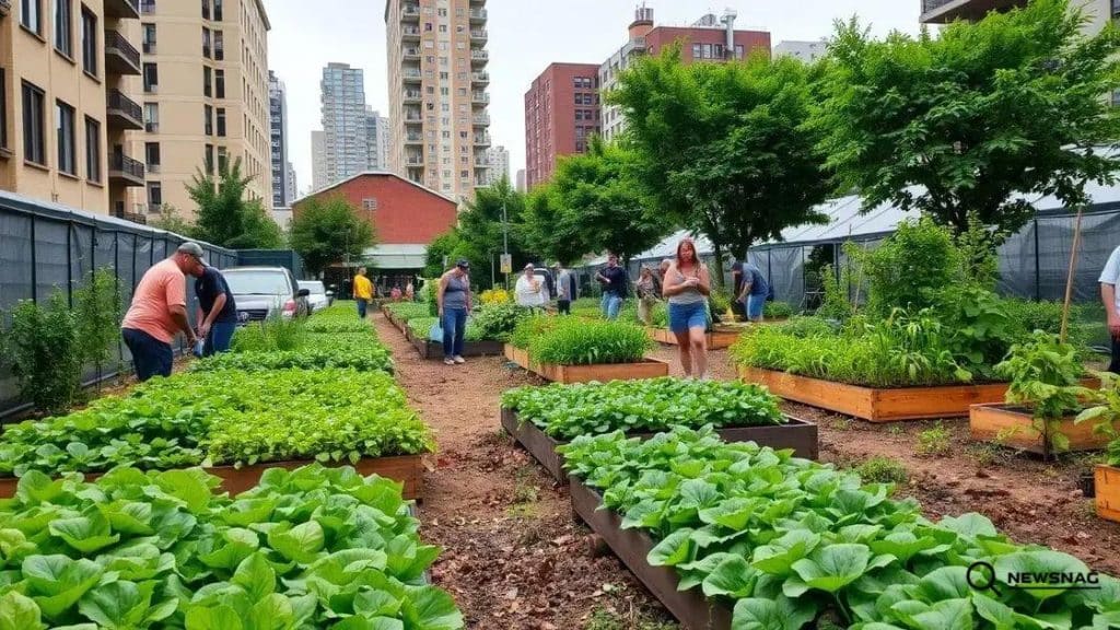 Urban farming initiatives: cultivating green spaces