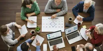 Group planning 2025 health benefits during open enrollment