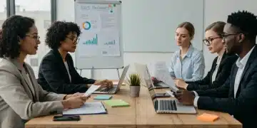 2025 Tax Code Changes: 5 Key Financial Adjustments for US Households Group of people reviewing tax documents and discussing 2025 tax code changes.