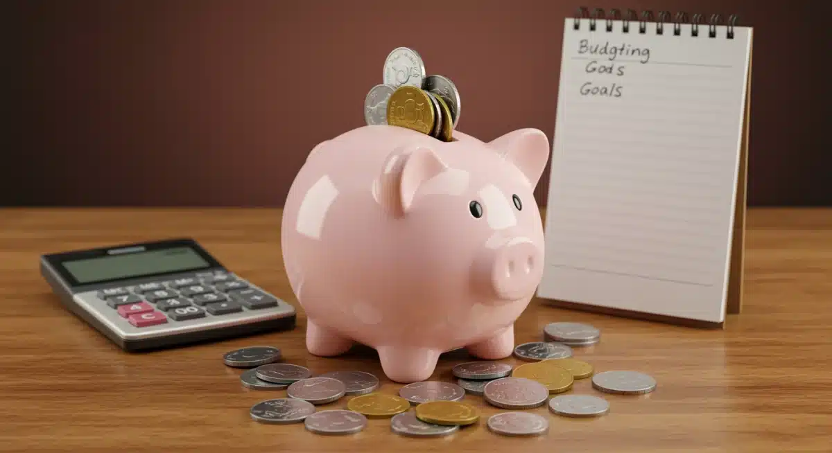 Overstuffed piggy bank representing successful emergency savings
