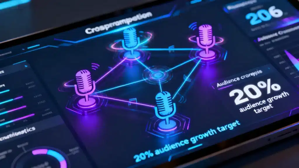 Podcast Cross-Promotion: 2026 Strategies for 20% Audience Crossover