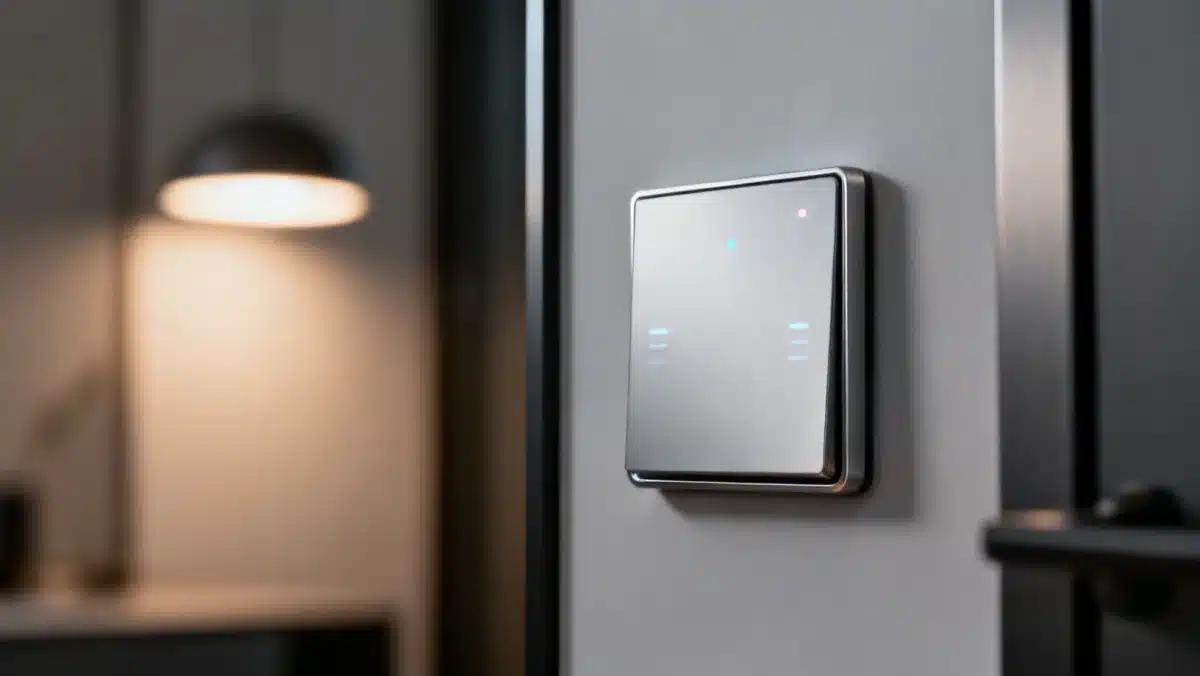Smart dimmer switch for intuitive control over home lighting.