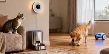 Smart pet care devices making pets happy and healthy at home